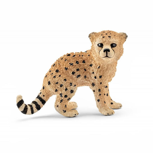 SCH17 Figurine PVC SCHLEICH Animaux : 14747 Petit guépard, Cheetah cub 5cm