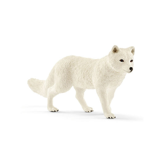 SCH19 Figurine PVC SCHLEICH Animaux : 14805 Renard polaire, Arctic fox 7,5cm