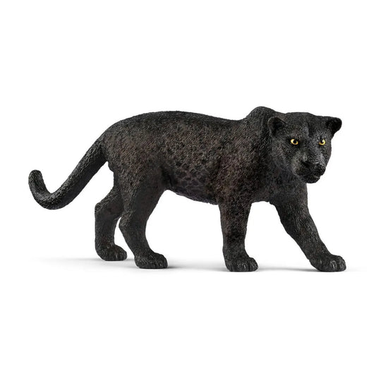 SCH23 Figurine PVC SCHLEICH Animaux : Panthère noire, Black jaguar 11cm