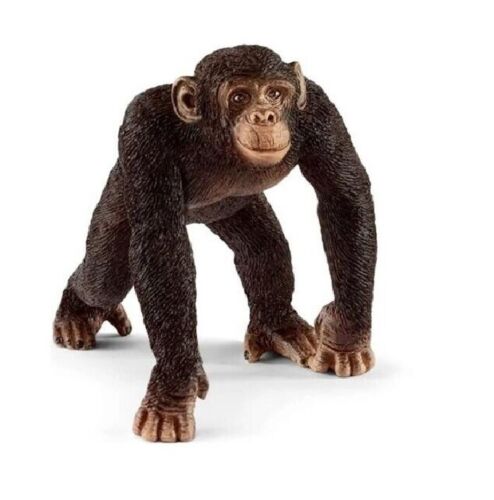 SCH33 Figurine PVC SCHLEICH Animaux : 17058 Chimpanzé, Chimpanzee 7cm