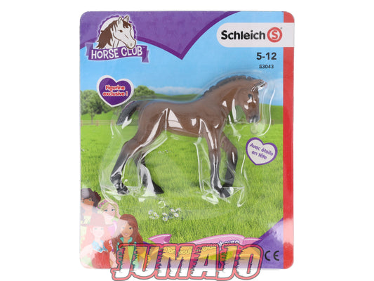 SCH48 Figurine PVC SCHLEICH Horse Club : Poulain Oldenbourg exclusive 7cm