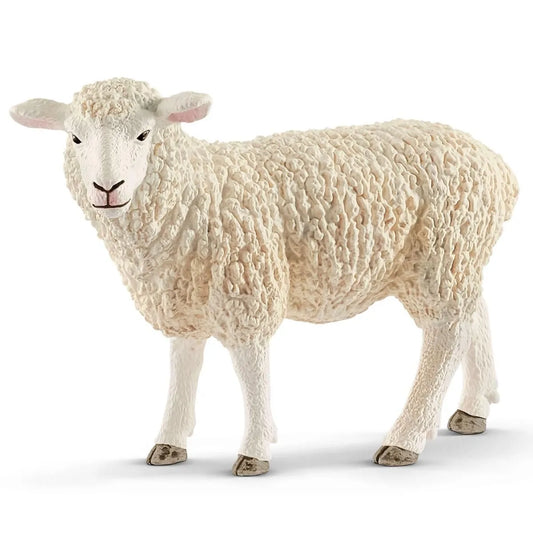 SCH5 Figurine PVC SCHLEICH Animaux : 13882 Mouton, Sheep, Schaf 8,5cm