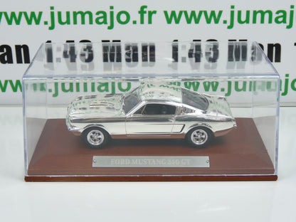 SIL23 VOITURE 1/43 IXO CHROME : Ford Mustang 350 GT