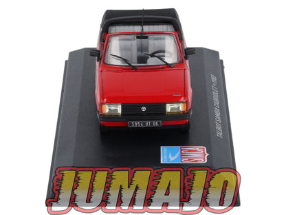 SIM10 Voiture 1/43 IXO Altaya SIMCA Talbot Samba cabriolet 1983