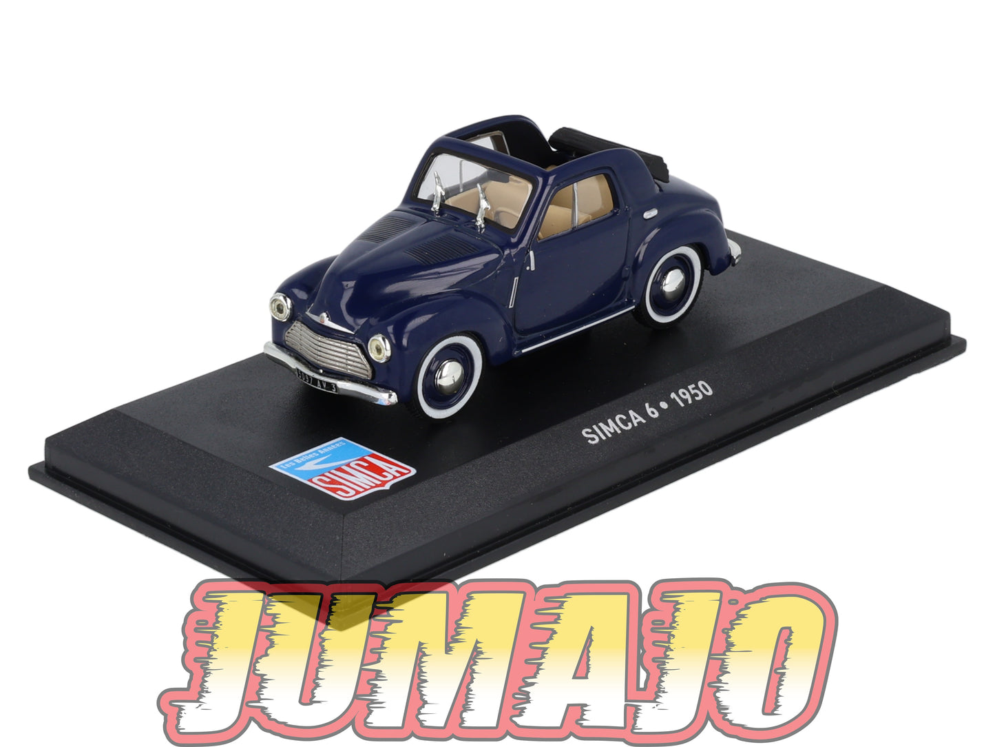 SIM14 Voiture 1/43 IXO Altaya SIMCA 6 1950