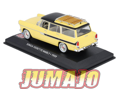 SIM15 Voiture 1/43 IXO Altaya SIMCA Vedette Marly 1959