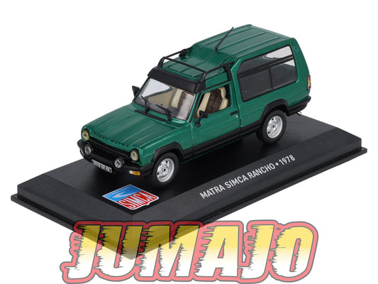 SIM17 Voiture 1/43 IXO Altaya SIMCA : MATRA SIMCA Rancho 1978