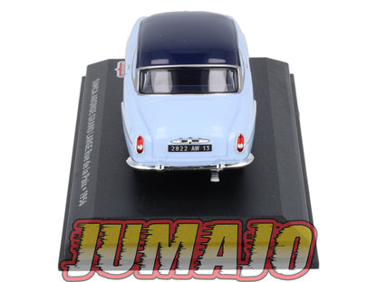 SIM1 Voiture 1/43 IXO Altaya SIMCA Aronde Grand large Rue de la paix 1956