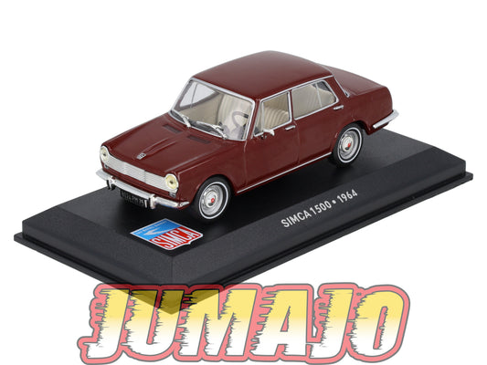 SIM20 Voiture 1/43 IXO Altaya SIMCA : SIMCA 1500 1964
