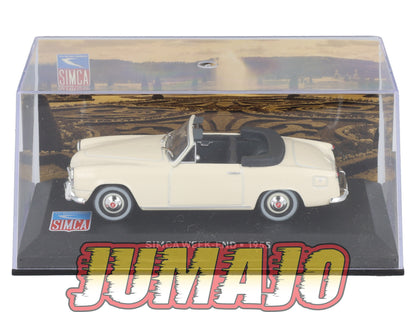 SIM22 Voiture 1/43 IXO Altaya SIMCA Week-end 1955