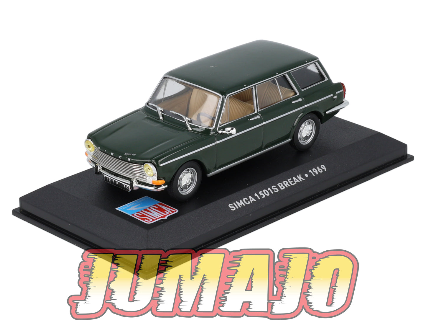 SIM25 Voiture 1/43 IXO Altaya SIMCA 1501S Break 1969