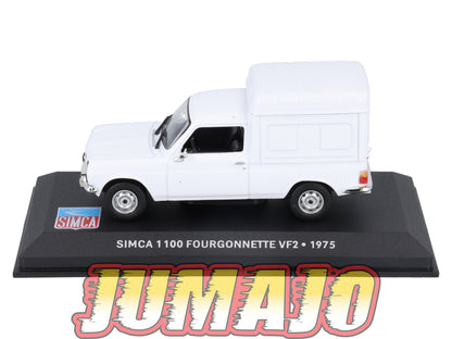 SIM27 Voiture 1/43 IXO altaya SIMCA 1100 Fourgonnette VF2 1975