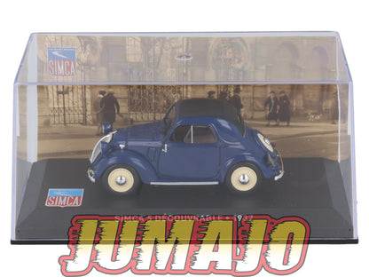 SIM28 Voiture 1/43 IXO Altaya SIMCA 5 Decouvrable 1937