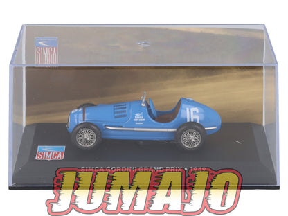 SIM29 Voiture 1/43 IXO Altaya SIMCA Gordini Grand prix #16 1949