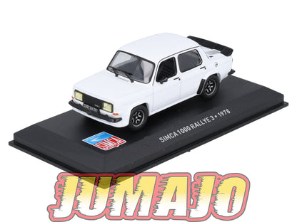 SIM31 Voiture 1/43 IXO Altaya SIMCA 1000 Rallye 3 1978