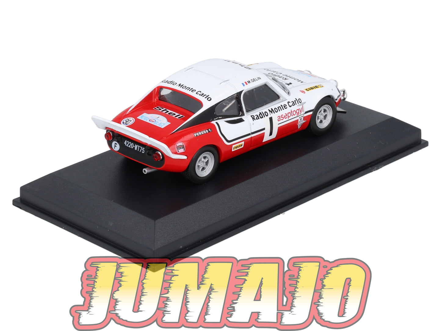 SIM34 Voiture 1/43 IXO Altaya SIMCA CG Proto MC 1972 Radio monte-carlo