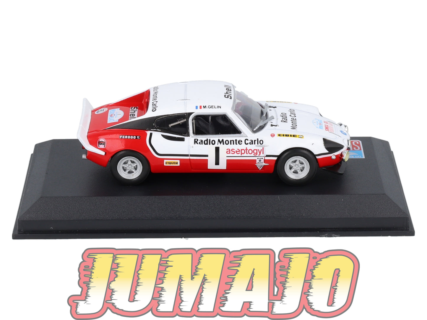 SIM34 Voiture 1/43 IXO Altaya SIMCA CG Proto MC 1972 Radio monte-carlo