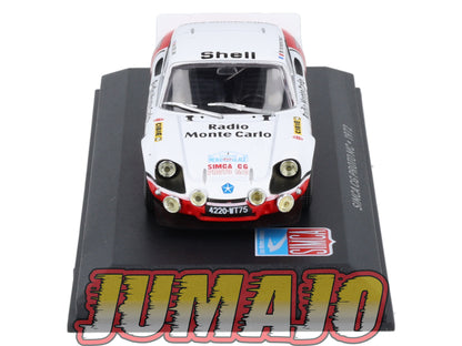 SIM34 Voiture 1/43 IXO Altaya SIMCA CG Proto MC 1972 Radio monte-carlo