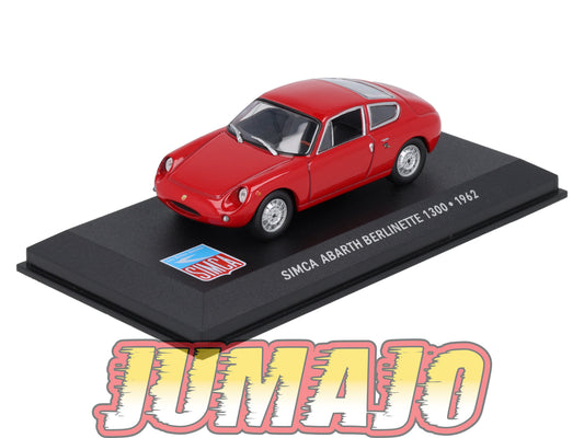 SIM36 Voiture 1/43 IXO Altaya SIMCA : SIMCA Abarth Berlinette 1300 1962