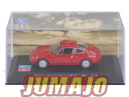 SIM36 Voiture 1/43 IXO Altaya SIMCA : SIMCA Abarth Berlinette 1300 1962