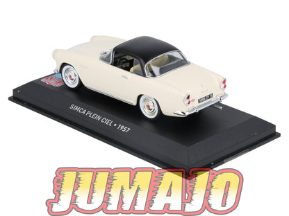 SIM37 Voiture 1/43 IXO Altaya SIMCA Plein Ciel 1957