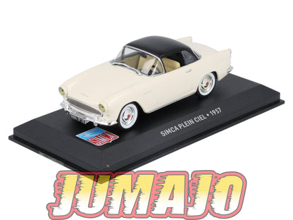 SIM37 Voiture 1/43 IXO Altaya SIMCA Plein Ciel 1957