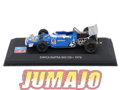 SIM39 Voiture 1/43 IXO Altaya SIMCA Matra MS120 1970