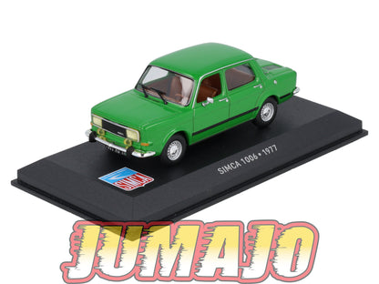 SIM40 Voiture 1/43 IXO Altaya SIMCA 1006 ( Simca 1000 ) 1977