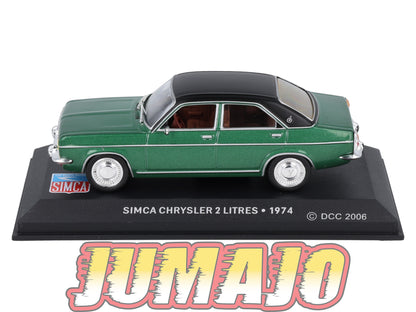 SIM45 Voiture 1/43 IXO Altaya SIMCA : SIMCA Chrysler 2 Litres 1974