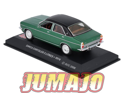 SIM45 Voiture 1/43 IXO Altaya SIMCA : SIMCA Chrysler 2 Litres 1974