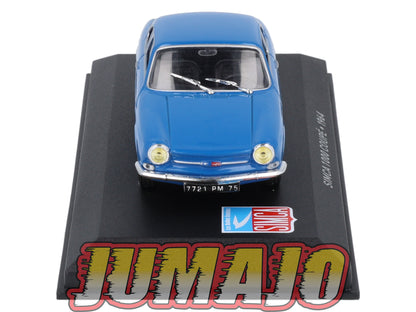 SIM46 Voiture 1/43 IXO Altaya SIMCA 1000 Coupe 1964