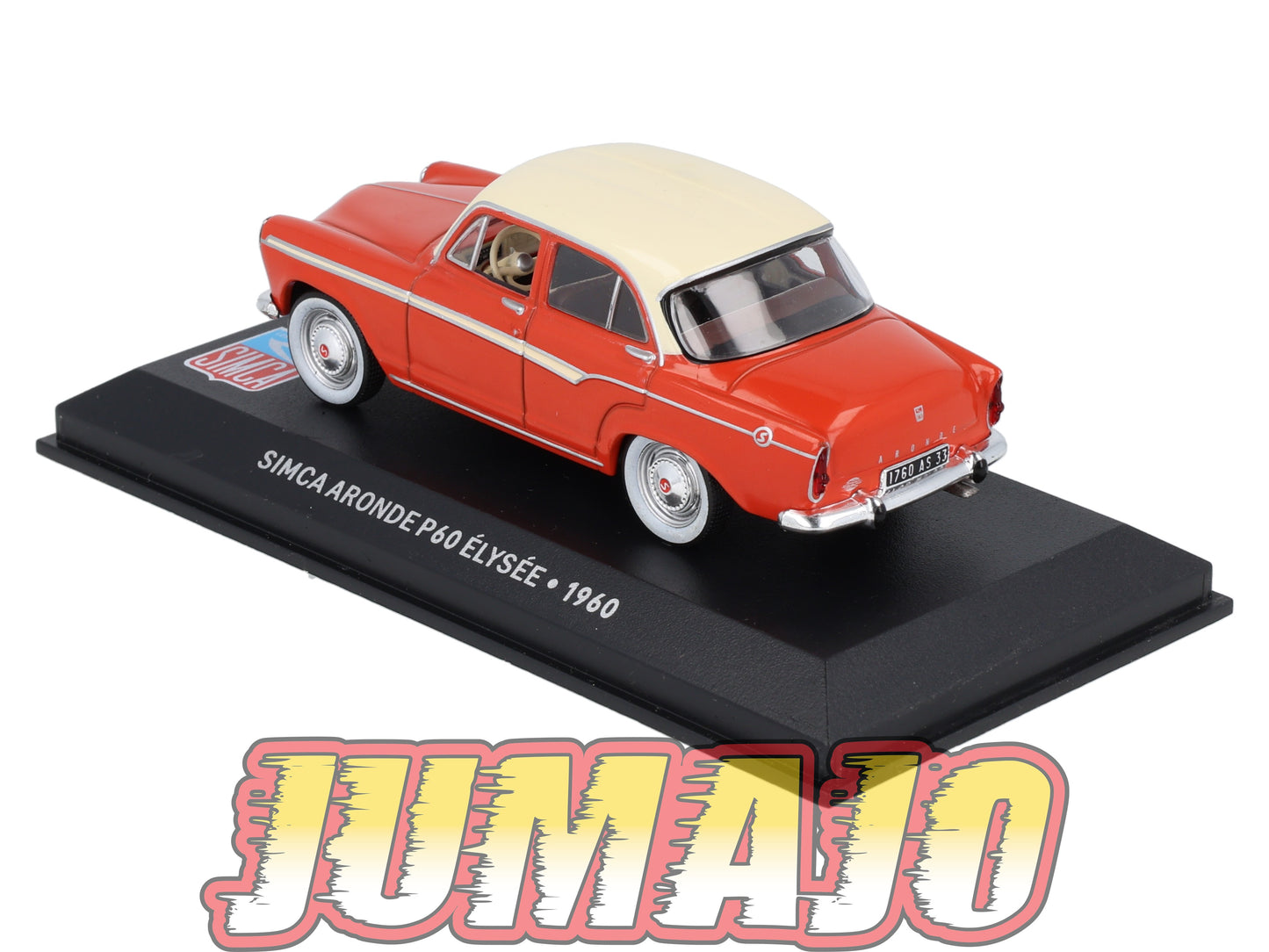 SIM47 Voiture 1/43 IXO Altaya SIMCA Aronde P60 Elysée 1960