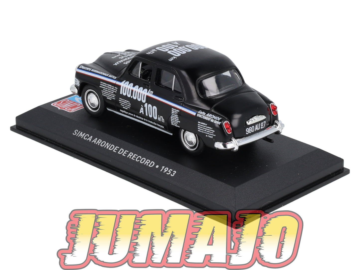 SIM48 Voiture 1/43 IXO Altaya SIMCA Aronde de record 1953