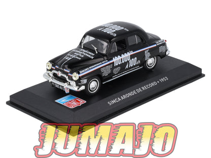 SIM48 Voiture 1/43 IXO Altaya SIMCA Aronde de record 1953