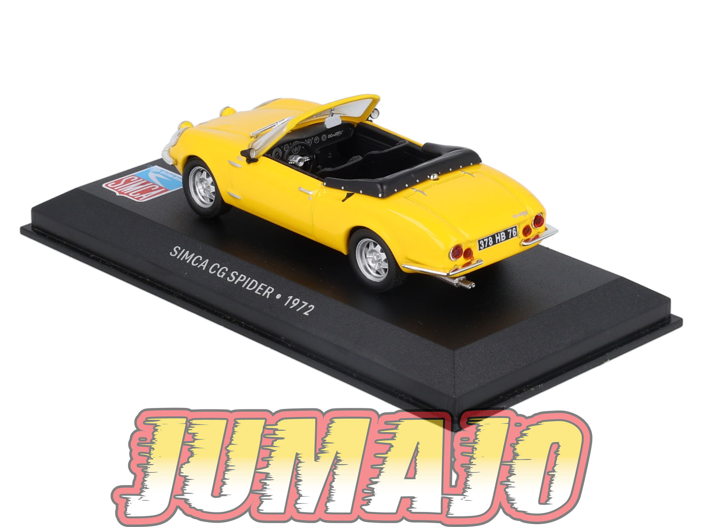 SIM49 Voiture 1/43 IXO Altaya SIMCA CG Spider Cabriolet 1972