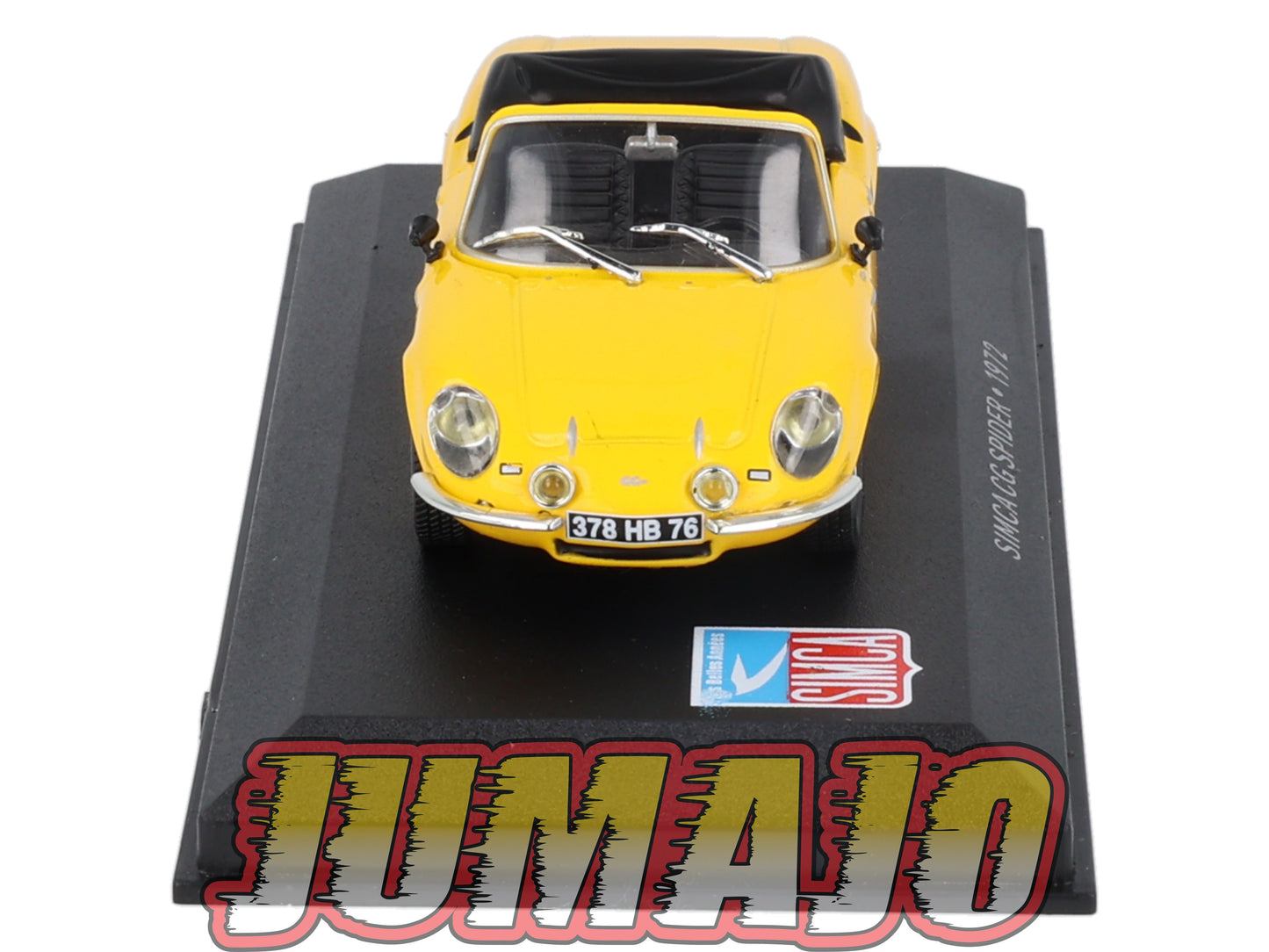 SIM49 Voiture 1/43 IXO Altaya SIMCA CG Spider Cabriolet 1972