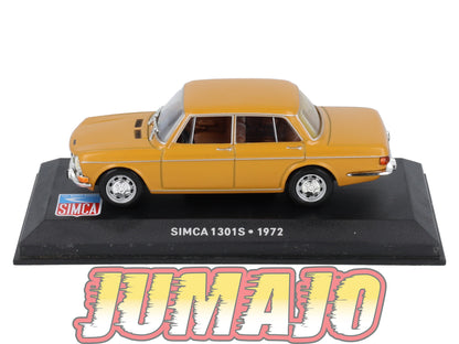 SIM4 Voiture 1/43 IXO Altaya SIMCA 1301S 1972