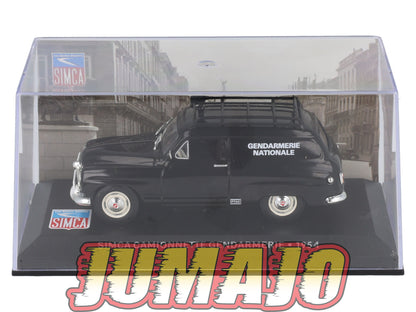 SIM51 Voiture 1/43 IXO Altaya SIMCA Camionnette gendarmerie 1954