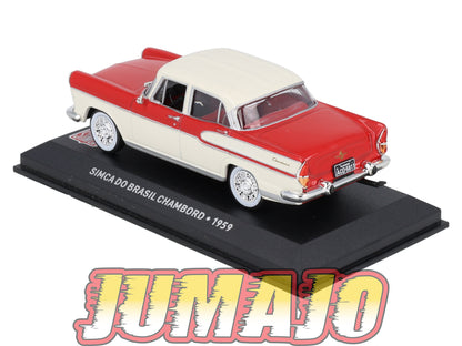 SIM54 Voiture 1/43 IXO Altaya SIMCA Do Brasil chambord 1959