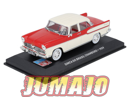 SIM54 Voiture 1/43 IXO Altaya SIMCA Do Brasil chambord 1959