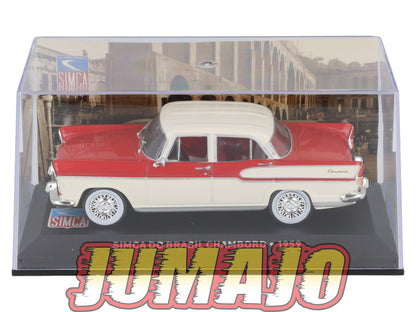 SIM54 Voiture 1/43 IXO Altaya SIMCA Do Brasil chambord 1959