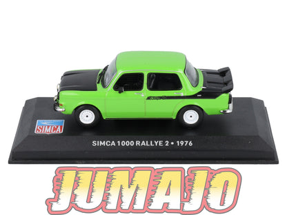 SIM5 Voiture 1/43 IXO Altaya SIMCA 1000 Rallye 2 1976