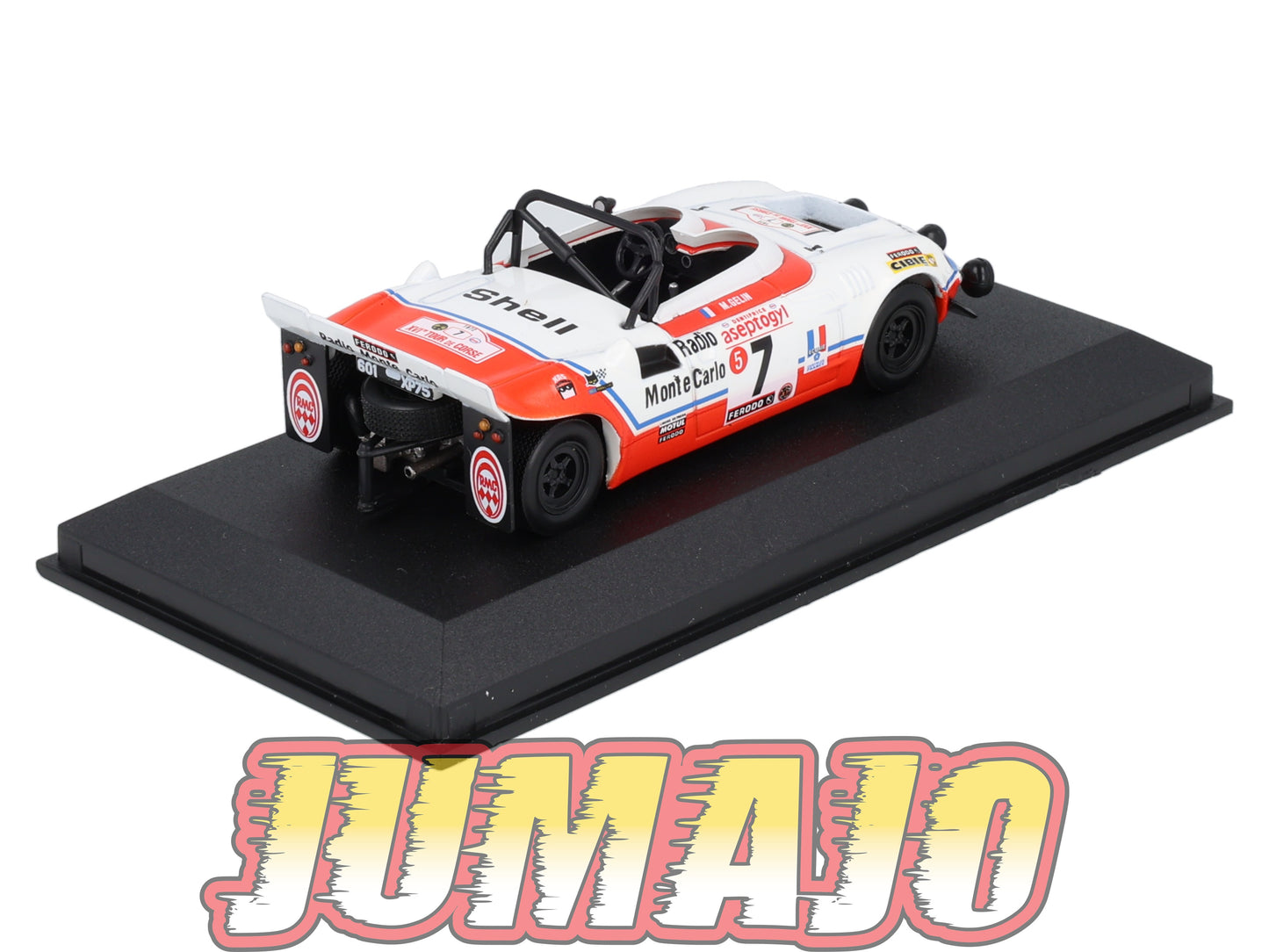 SIM60 Voiture 1/43 IXO Altaya SIMCA CG Proto MC Spider 1972 #7 radio monte-carlo