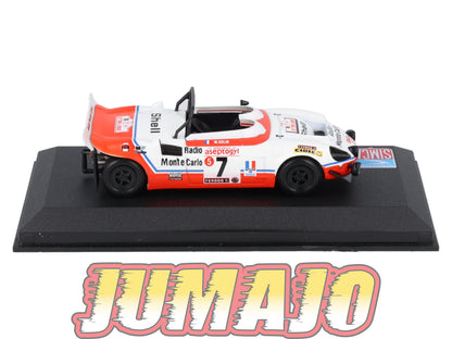 SIM60 Voiture 1/43 IXO Altaya SIMCA CG Proto MC Spider 1972 #7 radio monte-carlo