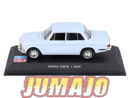 SIM61 Voiture 1/43 IXO Altaya SIMCA 1501S 1969