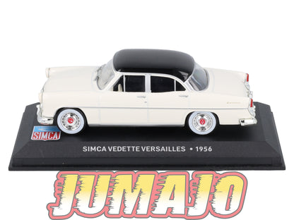 SIM62 Voiture 1/43 IXO Altaya SIMCA Vedette Versailles 1956