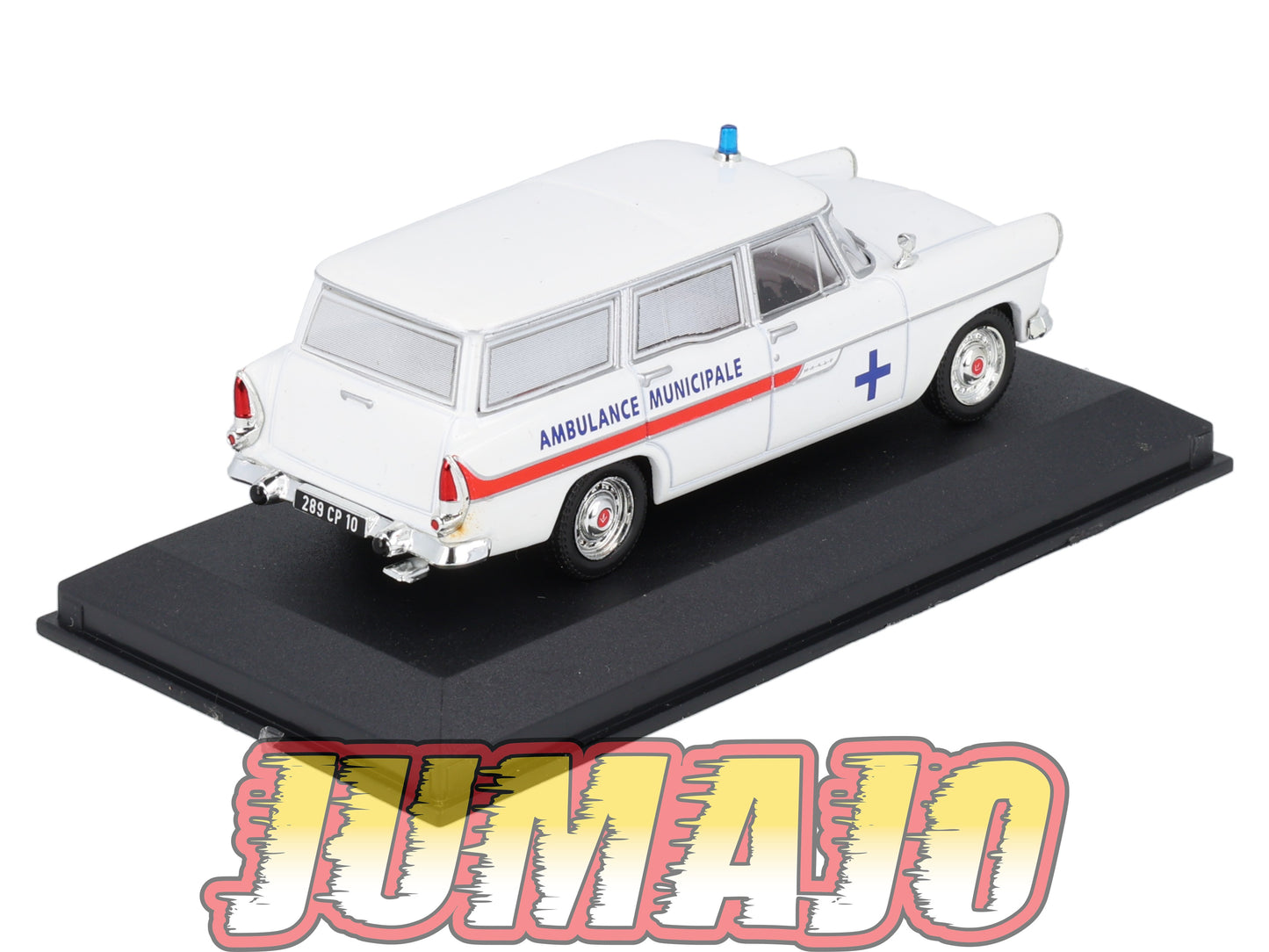 SIM63 Voiture 1/43 IXO Altaya SIMCA Marly Ambulance municipale 1959