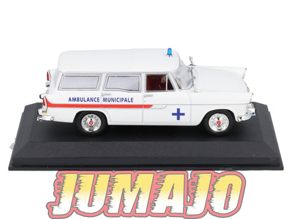 SIM63 Voiture 1/43 IXO Altaya SIMCA Marly Ambulance municipale 1959