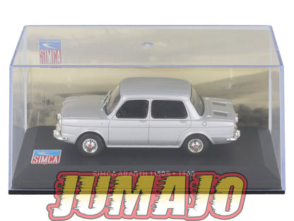 SIM66 Voiture 1/43 IXO Altaya SIMCA Abarth 1150S ( Simca 1000 ) 1963