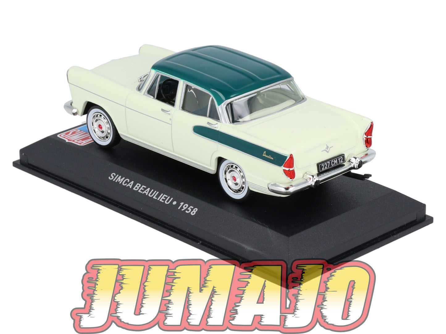 SIM67 Voiture 1/43 IXO Altaya SIMCA Beaulieu 1958